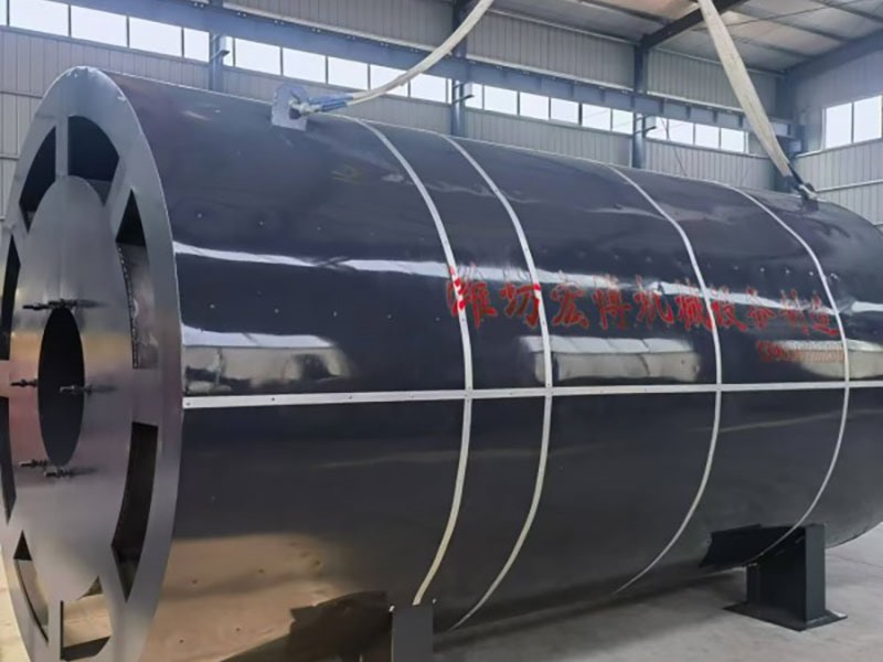 敦煌首航燃氣熱風爐制作現場